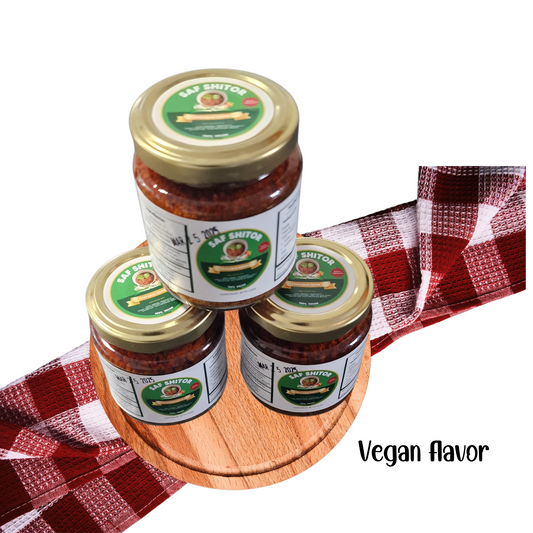 Saf Vegan Pepper Sauce (Shito Vegan) - Pack of 2 & 3 bottles per price