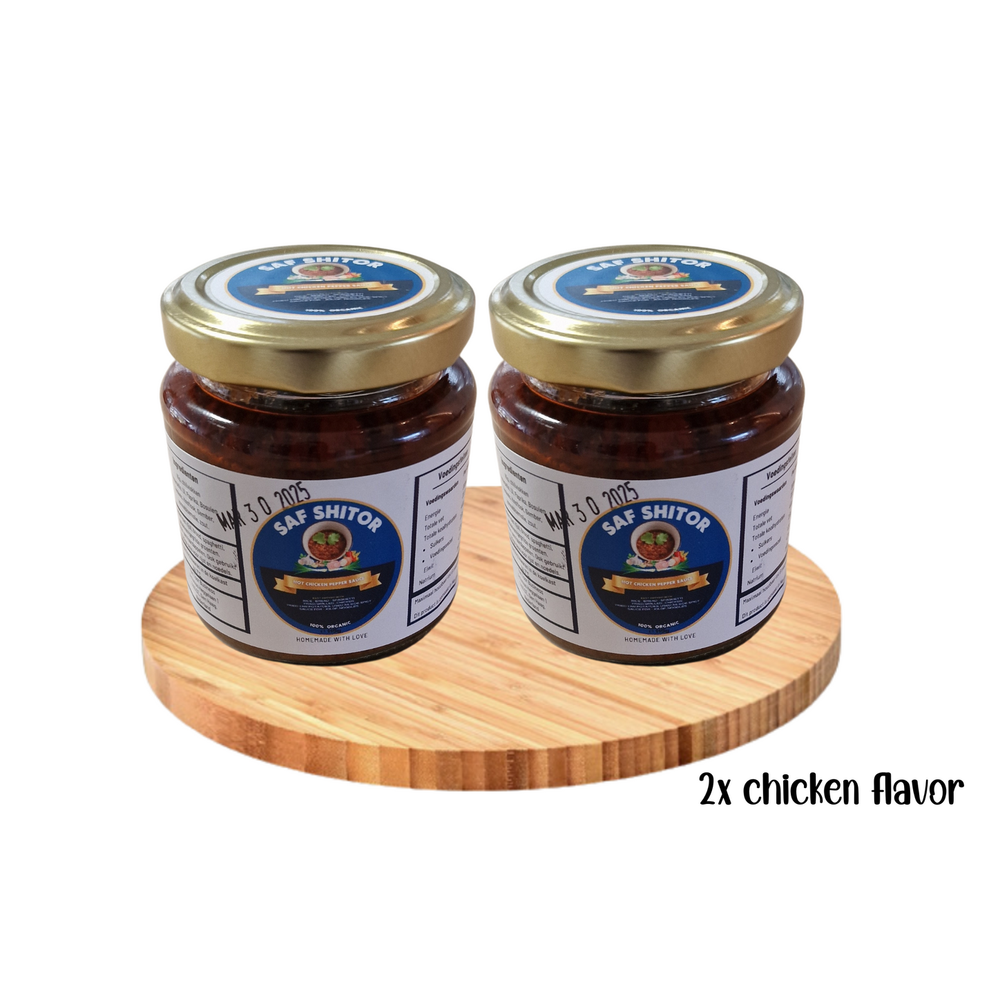 Saf Chicken Pepper Sauce (Shito Chicken) - Pack of 2 & 3 bottles per price