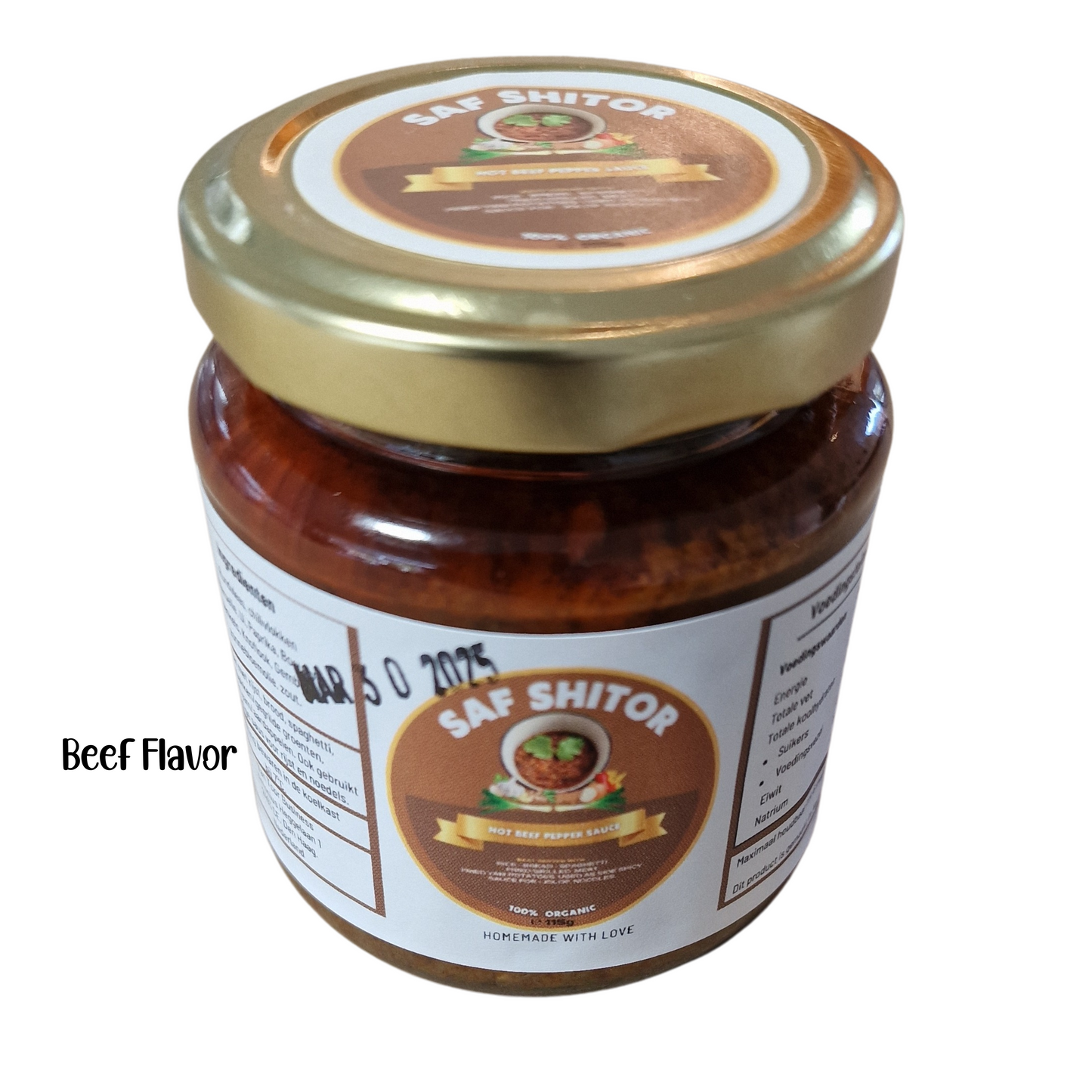 Saf Beef Pepper Sauce (Shito Beef) - Pack of 2 & 3 bottles per price